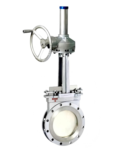 Umbrella Gear Transmission Knife Gate Valve